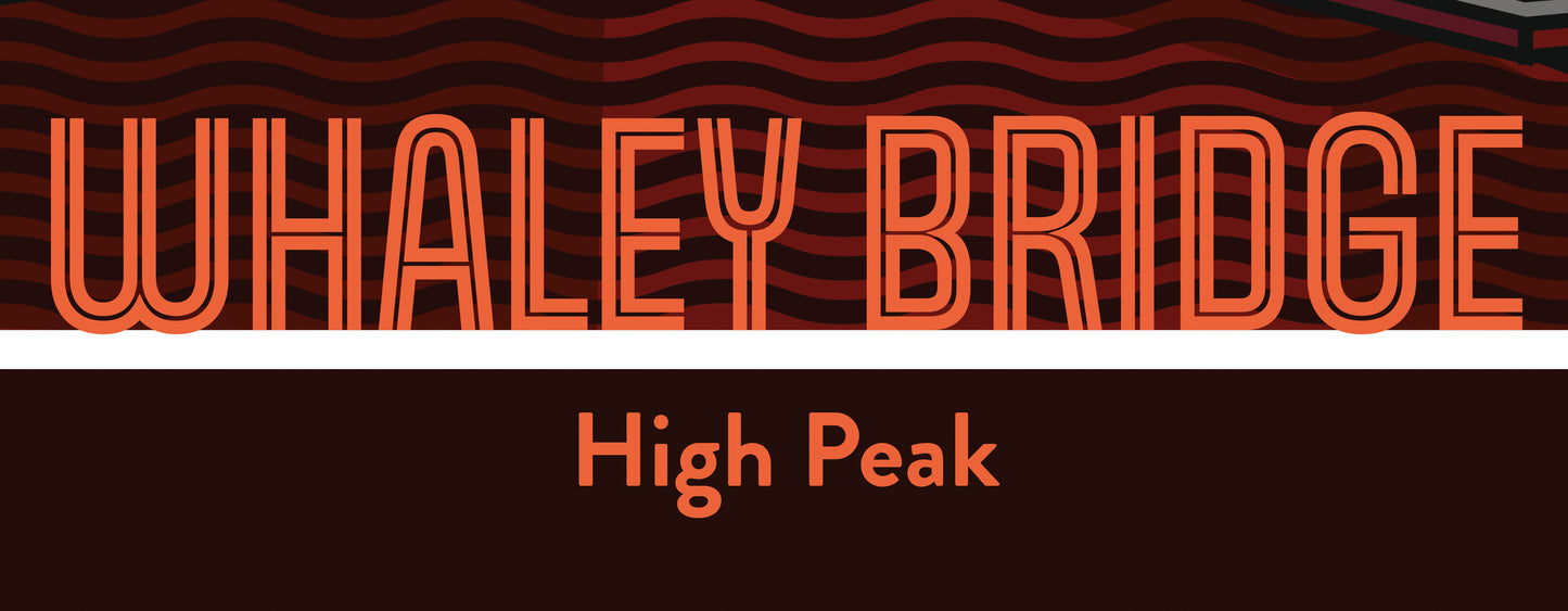 Whaley Bridge High Peak Art Print | Illustrated Travel Poster